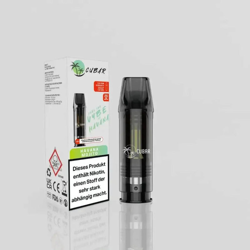 Cubar VYBE Pod -  1x 20 mg Nikotin - Havana Mojito - Smokey-Dealz