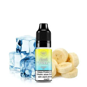 Dinner Lady Fruit Full Banana Ice Nikotinsalz Liquid mit Bananenscheiben und Eiswürfeln