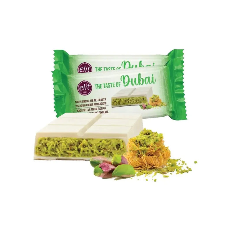 Dubai Schokolade White Edition - 90 Gramm - 12 Tafeln - Smokey-Dealz