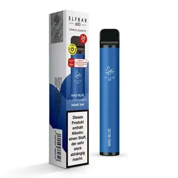 Elf Bar 600 - Mad Blue - 20mg - Smokey-Dealz