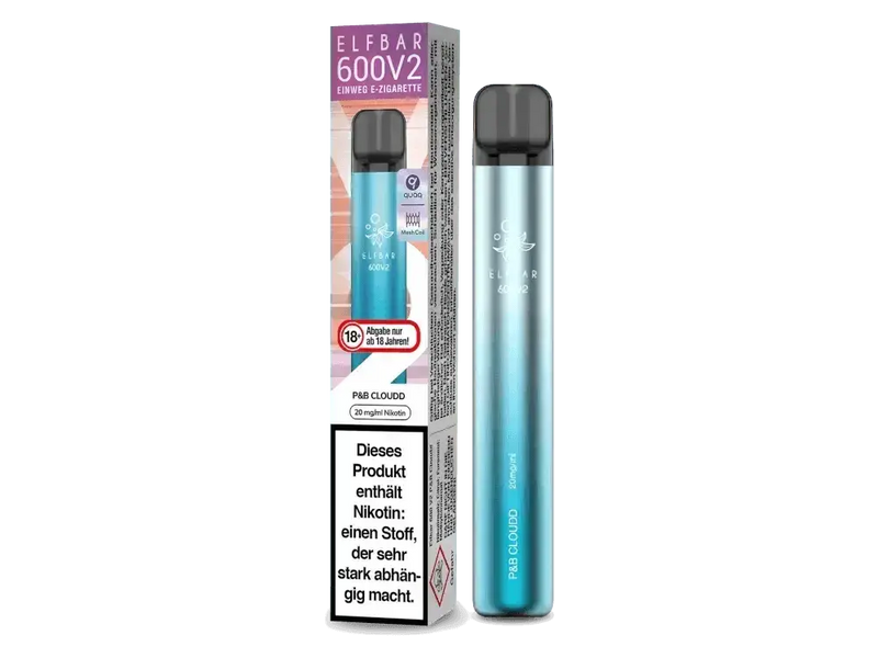 ELFBAR V2 - P&B Cloud - 20mg - Restposten - Smokey-Dealz