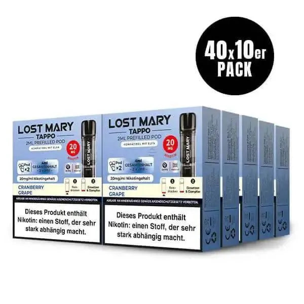 Elf Bar - Cranberry Grape - Lost Mary - PODS 2x 20mg - Smokey-Dealz