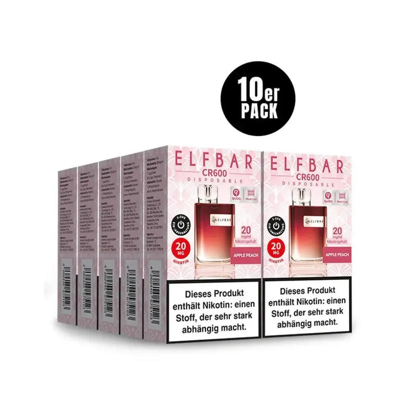 ELF Bar - Crystal CR600 - Apple Peach - Smokey-Dealz