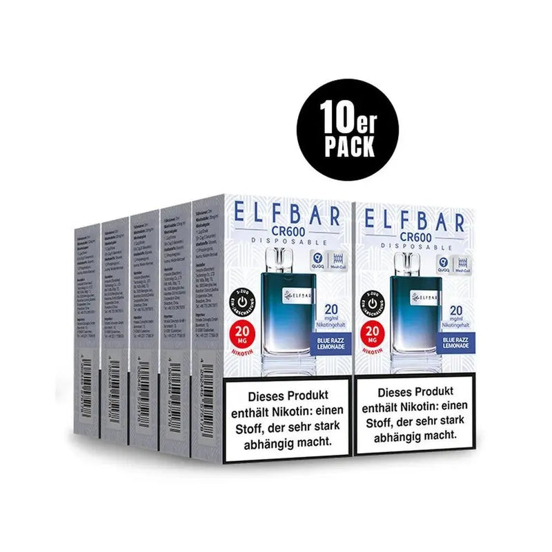 ELF Bar - Crystal CR600 - Blue Razz Lemonade - Smokey-Dealz