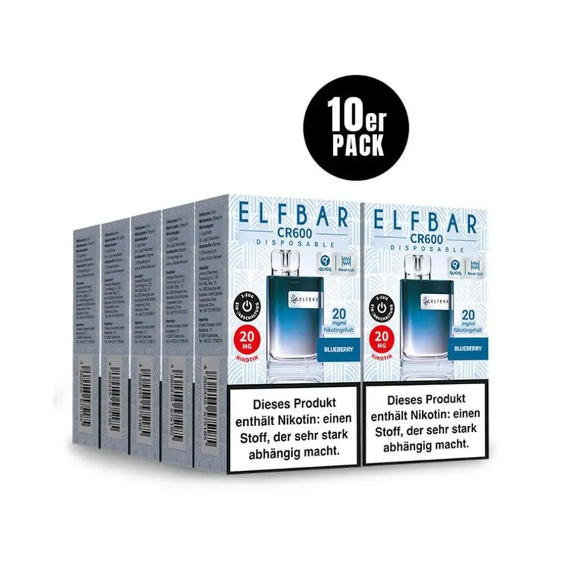 ELF Bar - Crystal CR600 - Blueberry - Smokey-Dealz