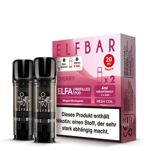 ELFA - Cherry - 2x 20mg - Smokey-Dealz