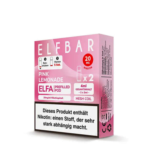 ELFA Pod - Pink Lemonade - 2x 20mg - Smokey-Dealz