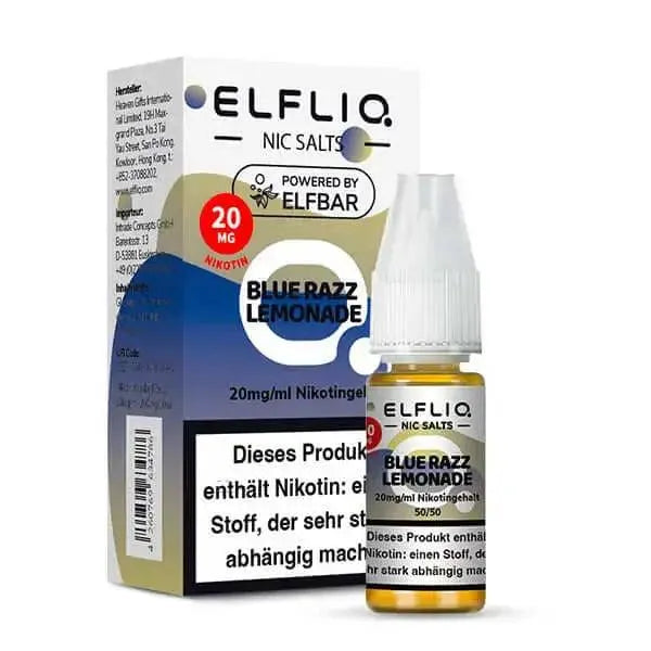 ElfBar - Elfliq Blue Razz Lemonade nikotinsalz liquid - Smokey-Dealz