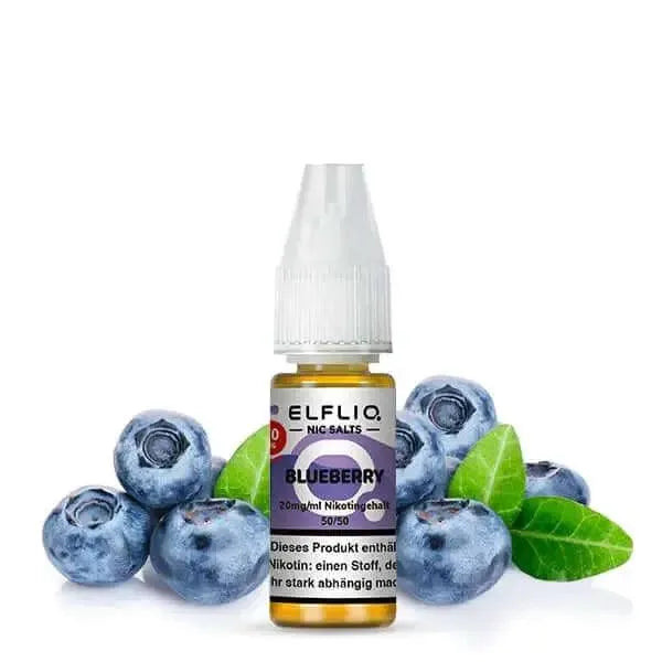 ElfBar - Elfliq Blueberry nikotinsalz liquid - Smokey-Dealz