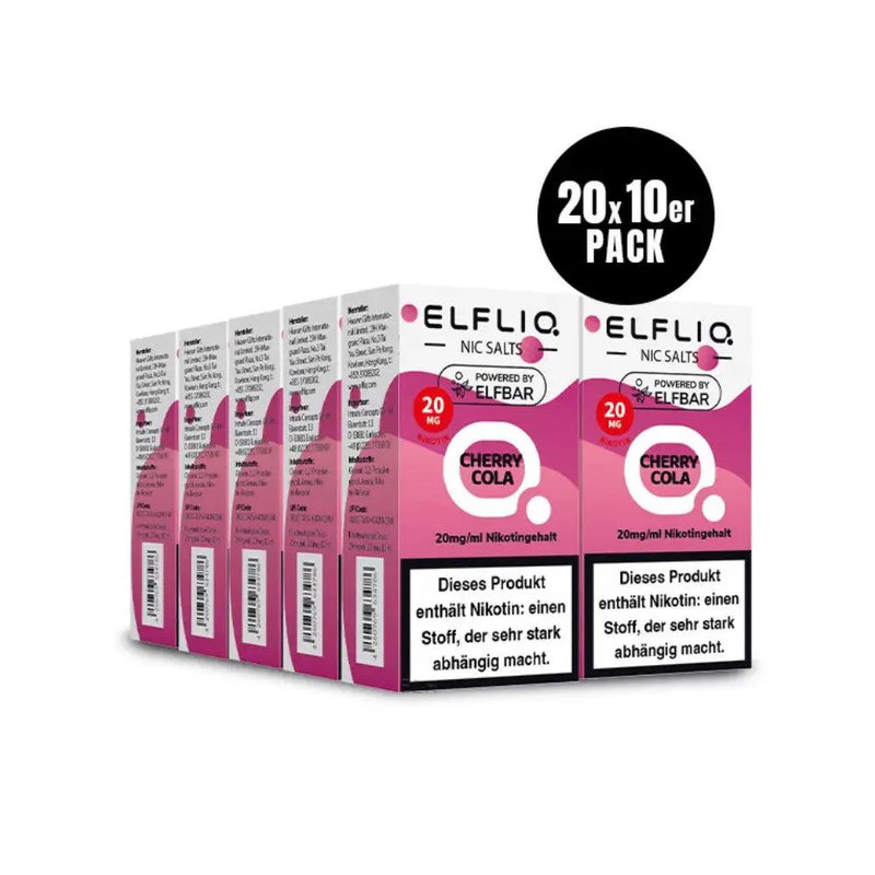 ElfBar - Elfliq Cherry Cola nikotinsalz liquid - Smokey-Dealz