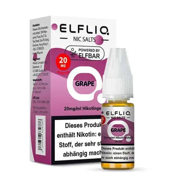 Elf Bar - Elfliq Grape nikotinsalz liquid - Smokey-Dealz