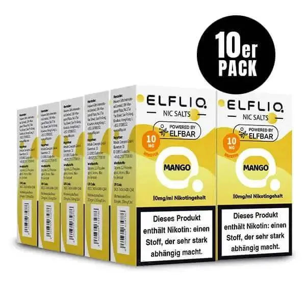 ElfBar - Elfliq Mango nikotinsalz liquid - Smokey-Dealz