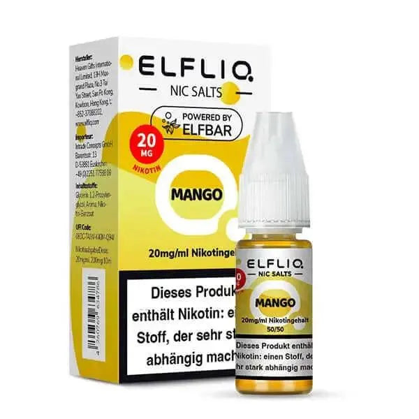 ElfBar - Elfliq Mango nikotinsalz liquid - Smokey-Dealz