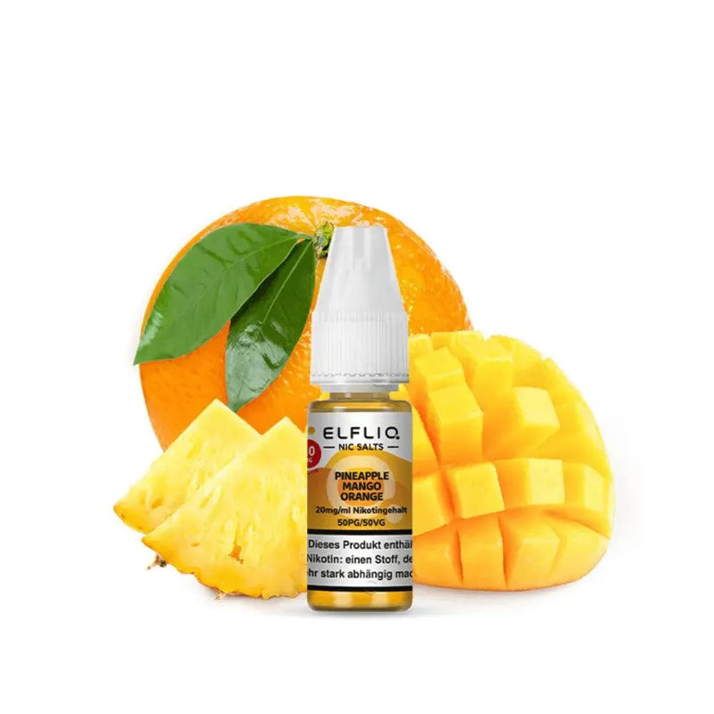 ElfBar - Elfliq Pineapple Mango Orange nikotinsalz liquid - Smokey-Dealz