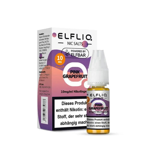 Elf Bar ELFLIQ Pink Grapefruit Nikotinsalz Liquid 10mg/ml mit Verpackung