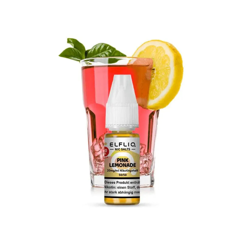 ElfBar - Elfliq Pink Lemonade nikotinsalz liquid - Smokey-Dealz