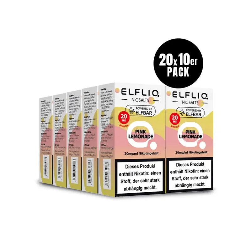 ElfBar - Elfliq Pink Lemonade nikotinsalz liquid - Smokey-Dealz