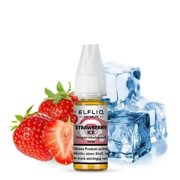 ElfBar - Elfliq Strawberry Ice nikotinsalz liquid - Smokey-Dealz