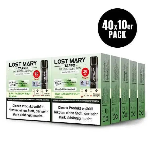 Elf Bar - Kiwi Passion Fruit Guava - Lost Mary - PODS 2x 20mg - Smokey-Dealz