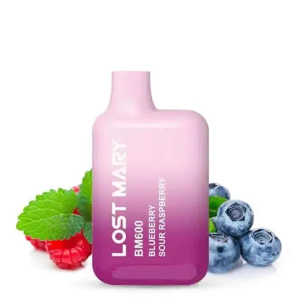 Elf Bar - Lost Mary BM 600 - Blueberry Sour Raspberry - 20mg - Smokey-Dealz
