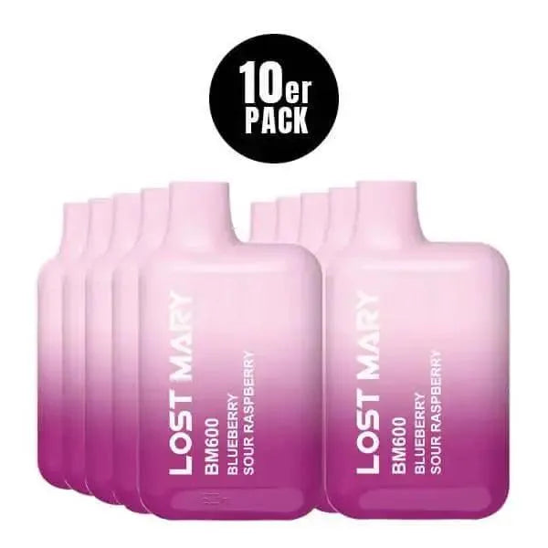 Elf Bar - Lost Mary BM 600 - Blueberry Sour Raspberry - 20mg - Smokey-Dealz