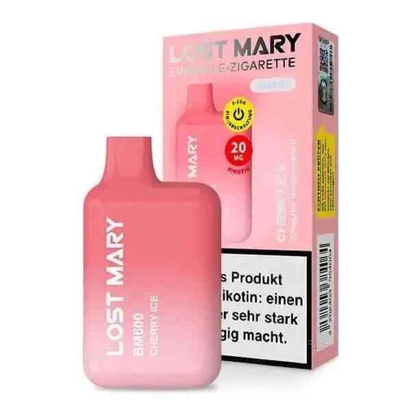 Elf Bar - Lost Mary BM 600 - Cherry Ice - 20mg - Smokey-Dealz