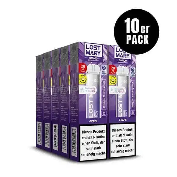 Elf Bar - Lost Mary QM 600 - Grape - 20mg - Smokey-Dealz