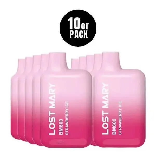 Elf Bar - Lost Mary BM 600 - Strawberry Ice - 20mg - Smokey-Dealz