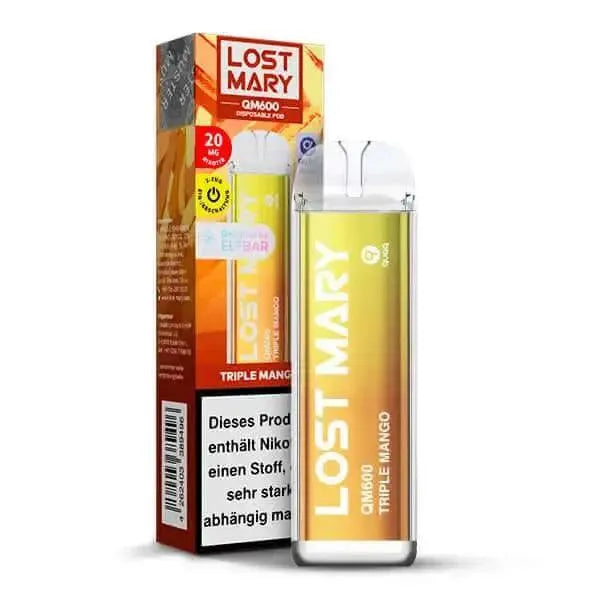 Elf Bar - Lost Mary QM 600 - Triple Mango - 20mg - Smokey-Dealz