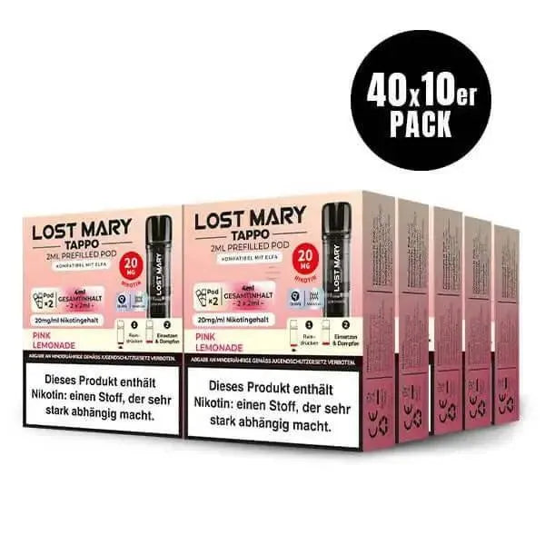 Elf Bar - Pink Lemonade - Lost Mary - PODS 2x 20mg - Smokey-Dealz