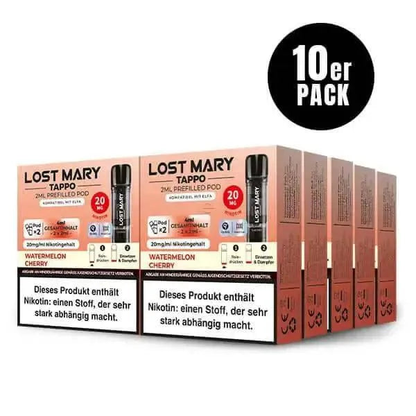 Elf Bar - Watermelon Cherry - Lost Mary - PODS 2x 20mg - Smokey-Dealz