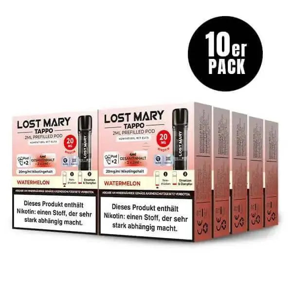 Elf Bar - Watermelon - Lost Mary - PODS 2x 20mg - Smokey-Dealz