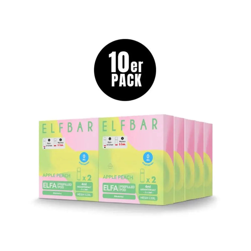ELFA Nikotinfrei - Apple Peach - 2x 0mg - Smokey-Dealz