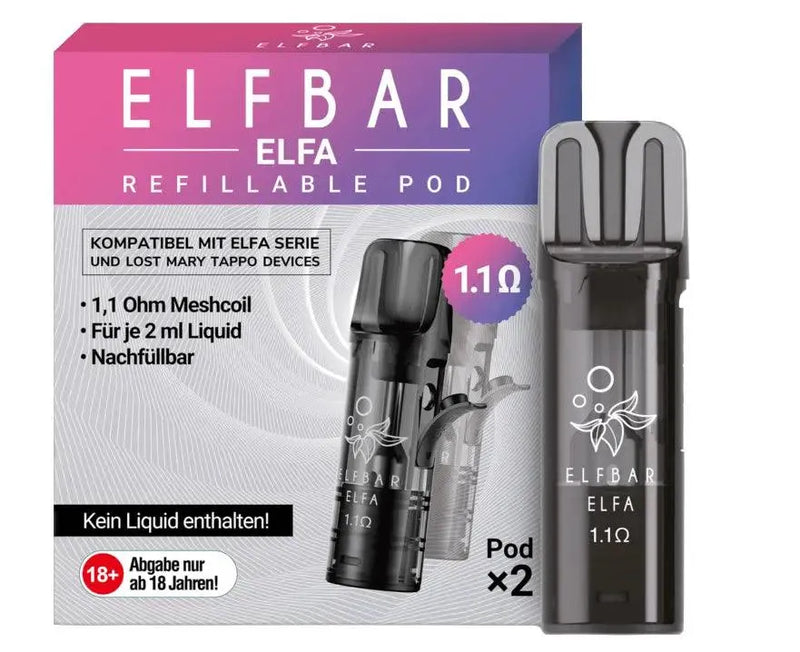 ELFA Leerpods 1.1 Ohm - Smokey-Dealz