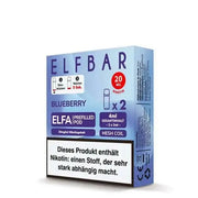 ELFBAR ELFA Blueberry 20mg 2x vorgefüllte Pods mit 4ml Gesamtinhalt und Mesh Coil