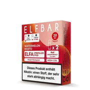 Elf Bar Elfa Watermelon Mojito 20mg Nikotin vorgefüllte Pod 2 Stück 4ml Gesamtinhalt