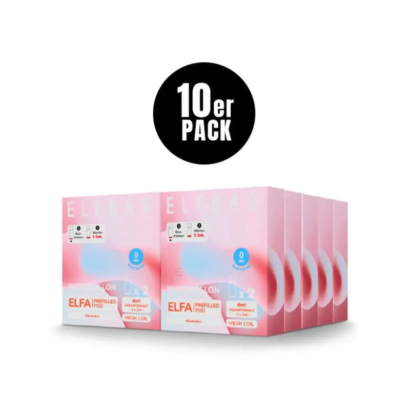 ELFA - Watermelon - 2x 0mg - Smokey-Dealz