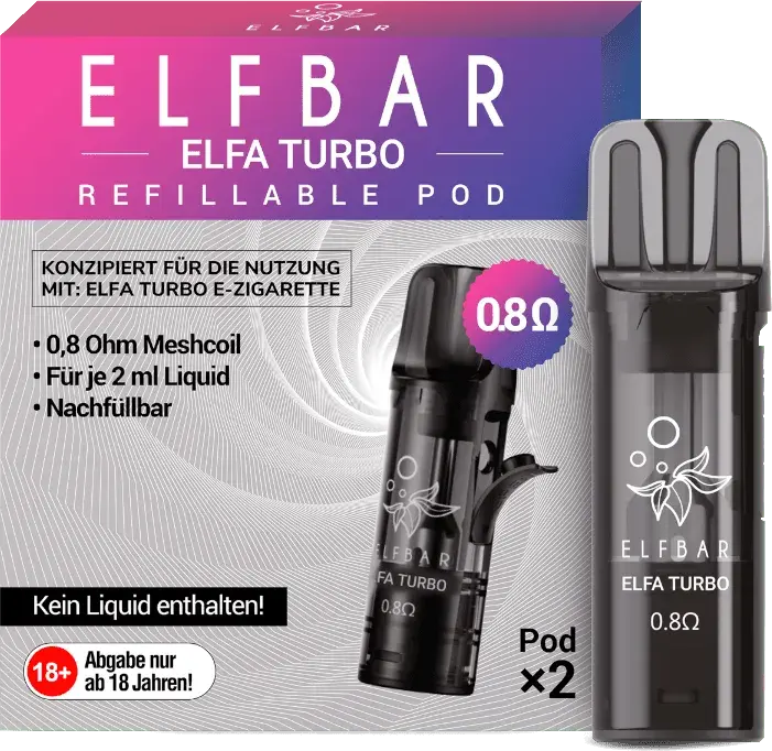 ELFA Turbo 0.8 Ohm - Pods - Smokey-Dealz