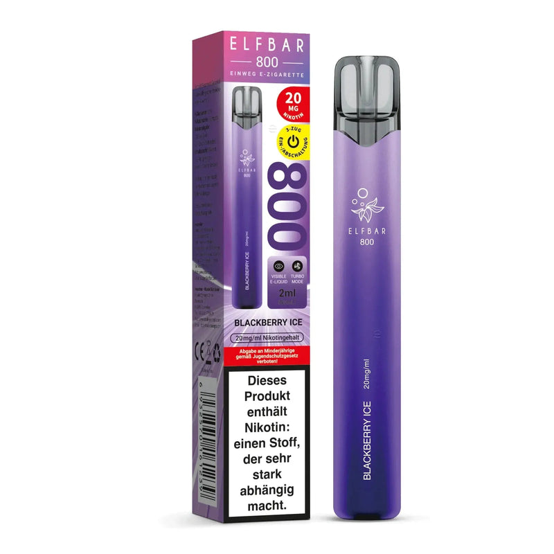 Elfbar 800 - Blackberry Ice - Smokey-Dealz