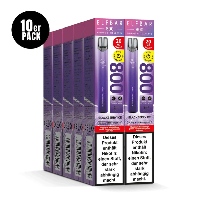 Elfbar 800 - Blackberry Ice - Smokey-Dealz