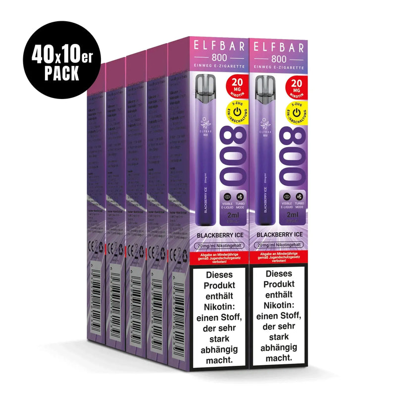 Elfbar 800 - Blackberry Ice - Smokey-Dealz