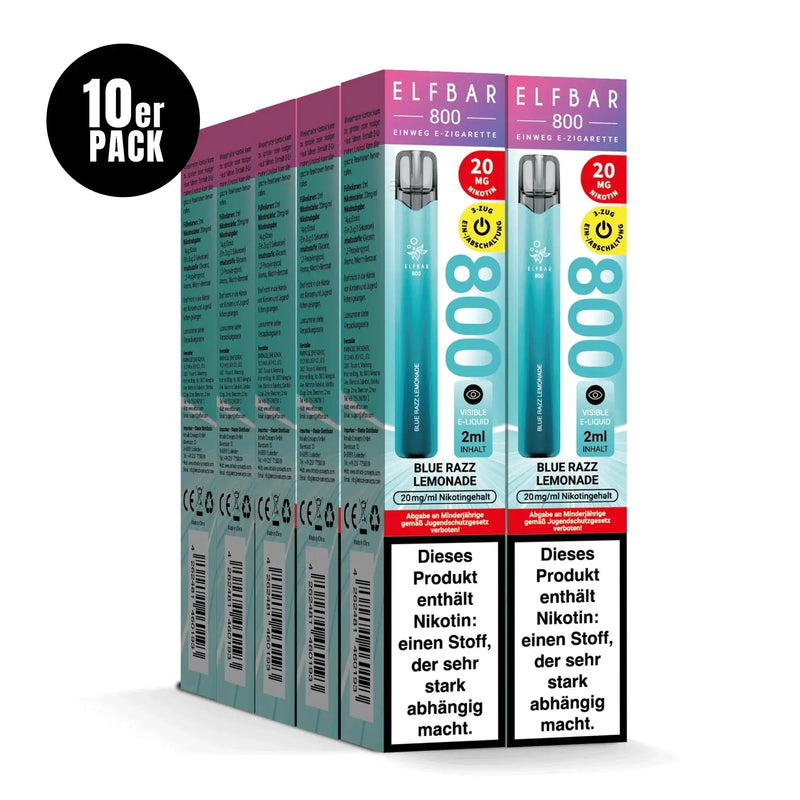 Elfbar 800 - Blue Razz Lemonade - Smokey-Dealz