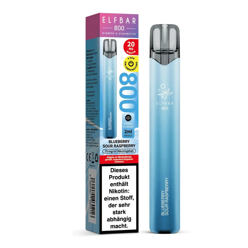 Elfbar 800 - Blueberry Sour Raspberry - Smokey-Dealz