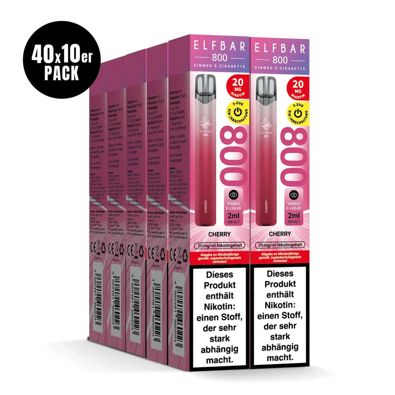 Elfbar 800 - Cherry - Smokey-Dealz