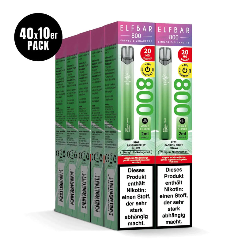 Elfbar 800 - Kiwi Passion Fruit Guava - Smokey-Dealz