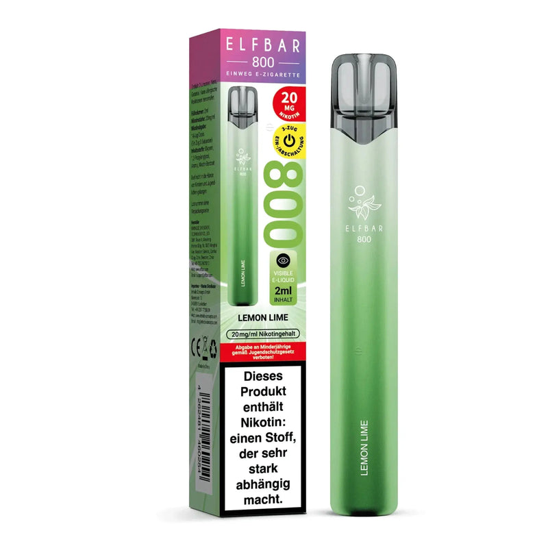 Elfbar 800 - Lemon Lime - Smokey-Dealz
