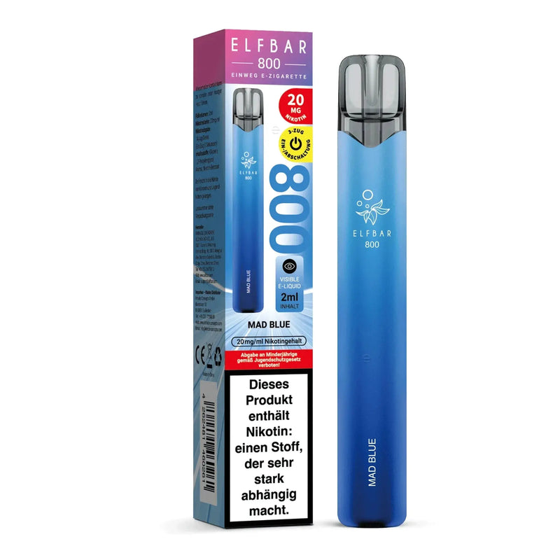 Elfbar 800 - Mad Blue - Smokey-Dealz
