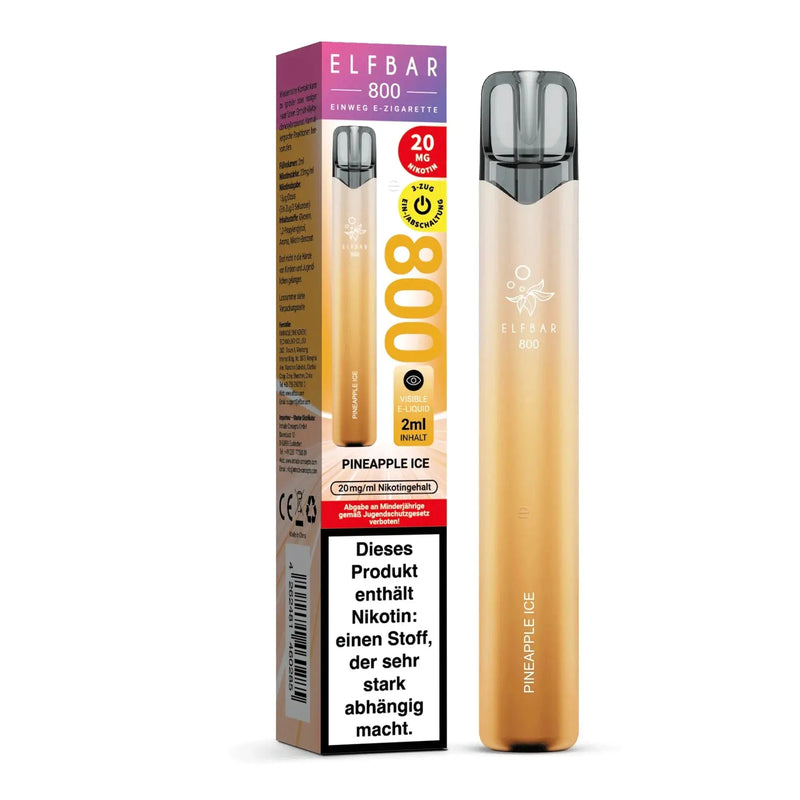Elfbar 800 - Pineapple Ice - Smokey-Dealz