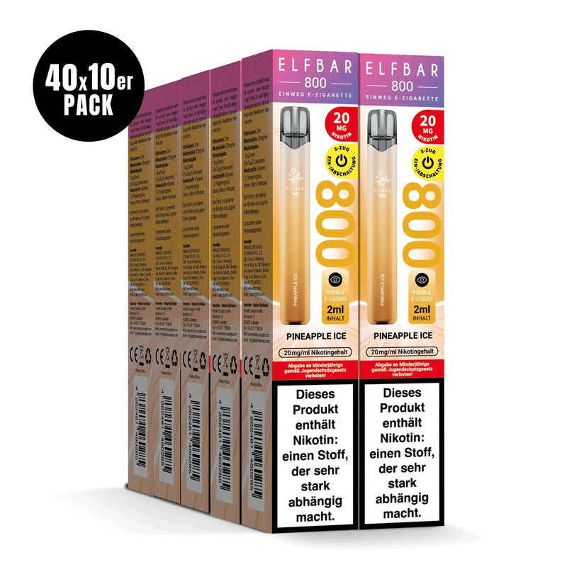 Elfbar 800 - Pineapple Ice - Smokey-Dealz
