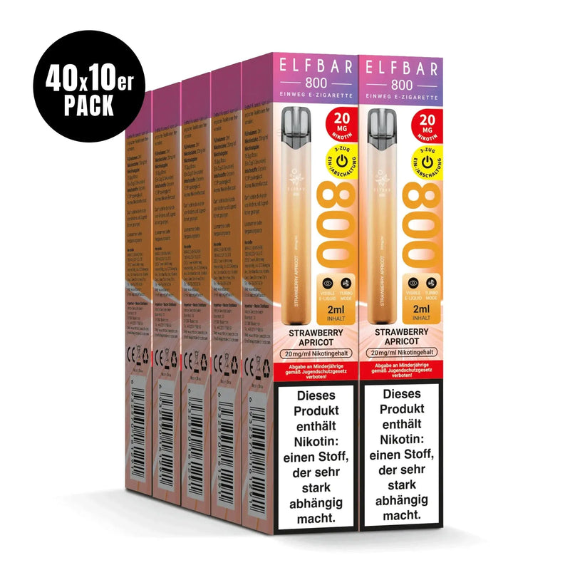 Elfbar 800 - Strawberry Apricot - Smokey-Dealz